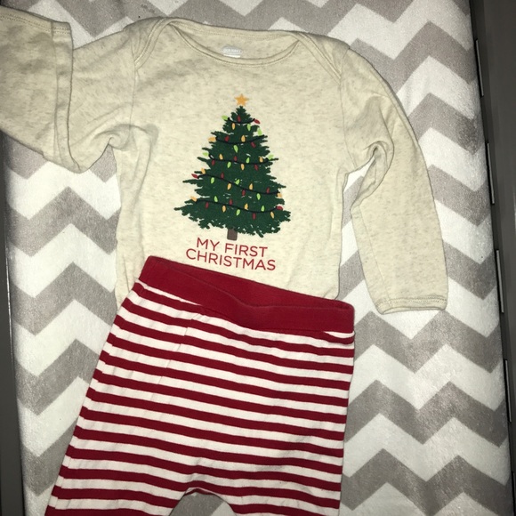 my first christmas outfit boy